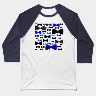 Bow Tie Storming Baseball T-Shirt